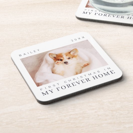 De eerste Kerstmis van het gezelschap in de eeuwig Bier Onderzetter (Linkerzijde)