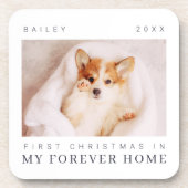 De eerste Kerstmis van het gezelschap in de eeuwig Bier Onderzetter (Voorkant)