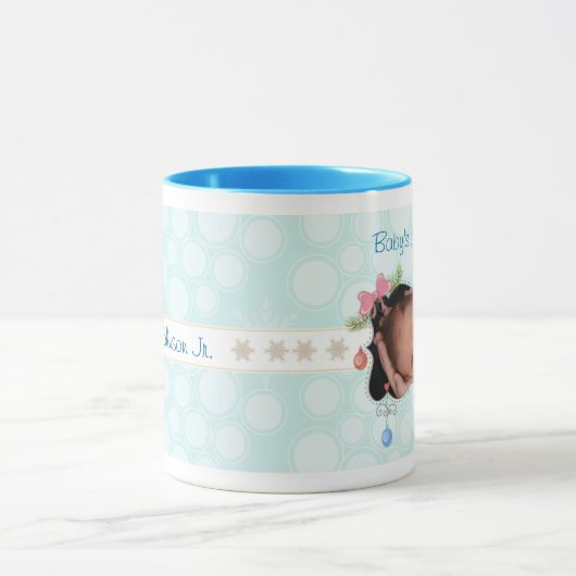 De eerste kerstMok voor baby's Mok (Midden)