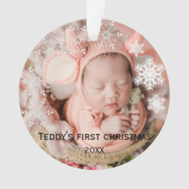 De eerste kerstperiode van baby's ornament