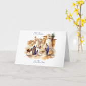 De eerste kerstserie Kaart 2 (Gele Bloem)