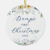 De eerste kerstvakantie van Bump Keramisch Ornament (Voorkant)