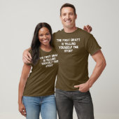 De eerste kladversie is het jezelf vertellen van h t-shirt (Unisex)