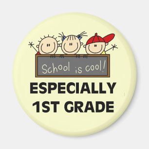 De eerste klas van de school is Cool Tshirts en Gi Magneet