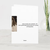 De eerste Kleinzoon van Valentijn Feestdagen Kaart (Achterkant)