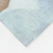 De eerste kus, Amor en Psyche, Bouguereau Fleece Deken (Hoek)