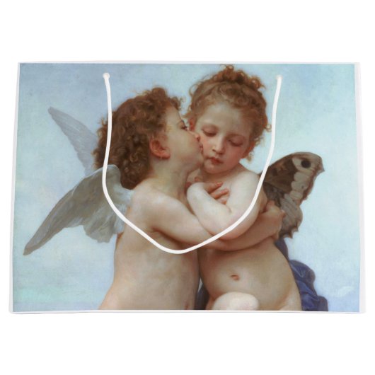 De eerste kus, Amor en Psyche, Bouguereau Groot Cadeauzakje (Voorkant)