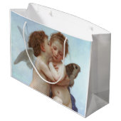 De eerste kus, Amor en Psyche, Bouguereau Groot Cadeauzakje (Achterkant Gekanteld)