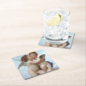 De eerste kus, Amor en Psyche, Bouguereau Kartonnen Onderzetters (Insitu)