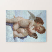 De eerste kus, Amor en Psyche, Bouguereau Legpuzzel (Horizontaal)
