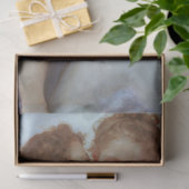 De eerste kus, Amor en Psyche, Bouguereau Tissuepapier (Geschenk)