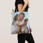 De eerste kus, Amor en Psyche, Bouguereau Tote Bag (Dichtbij)