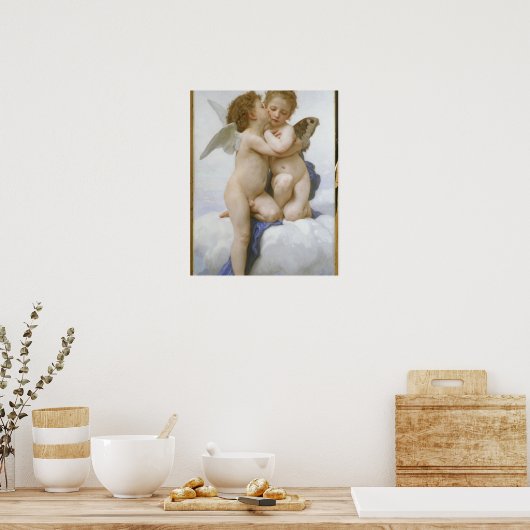 De eerste kus poster (Keuken)