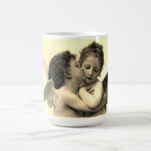 De eerste kus-schilderij van William Bouguereau Koffiemok