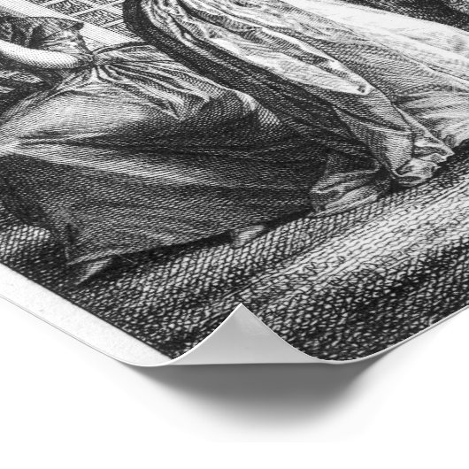 De eerste kus van de liefde poster (Hoek)