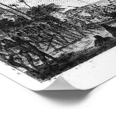 De eerste landing van Columbus in Amerika Poster (Hoek)