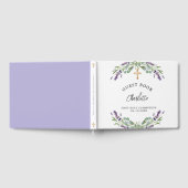 De eerste lavenaarsviolet eucalyptus gastenboek (Volledig)