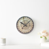 De eerste lentegedreven klok met druk, uitzicht va (Huis)