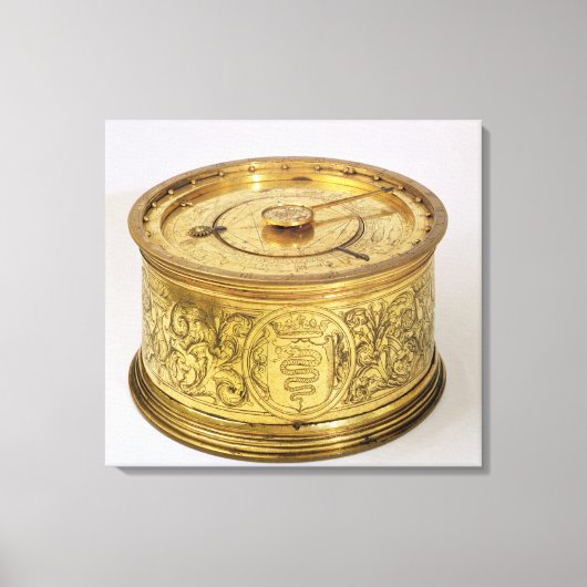 De eerste lenteklok met druk, 1525 canvas afdruk (Voorkant)