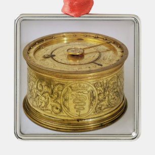 De eerste lenteklok met druk, 1525 metalen ornament