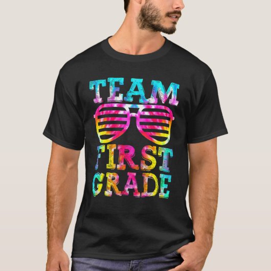 De eerste lerarenstudent van het team 1st Grade Sq T-shirt (Voorkant)