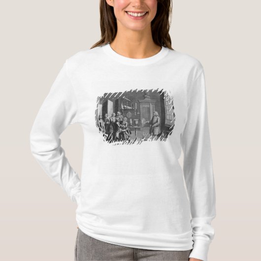 De eerste les in experimentele filosofie t-shirt (Voorkant)