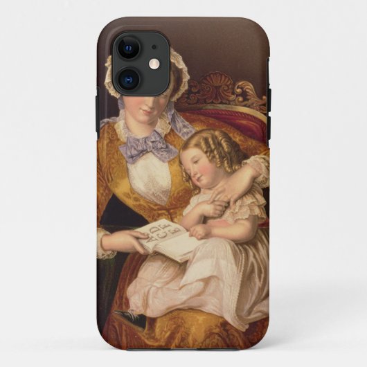 De eerste les, pub. van Baxter, 1855 (druk) Case-Mate iPhone Case (Achterkant)