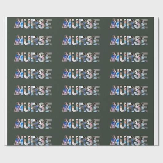 De eerste letter van het alfabet. cadeaupapier (Vlak)