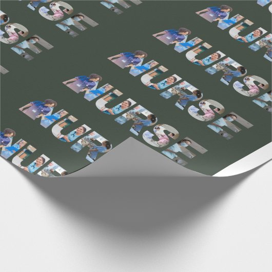 De eerste letter van het alfabet. cadeaupapier (Hoek)