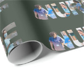 De eerste letter van het alfabet. cadeaupapier (Rol Hoek)