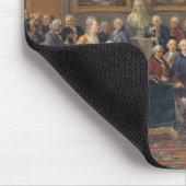 De eerste lezing in de zaal muismat (Hoek)