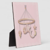 De eerste mobiele telefoon van baby | Maan en ster Fotoplaat (Zijkant)