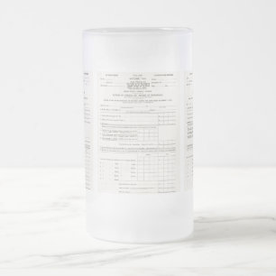 De eerste Mok van de Amerikaanse inkomstenbelastin