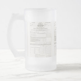 De eerste Mok van de Amerikaanse inkomstenbelastin