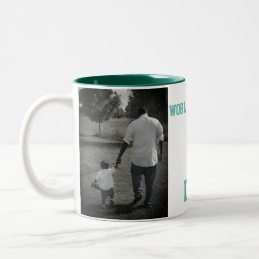 De eerste Mok van de vader op de dag van de dag (Links)