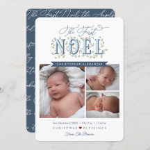 De eerste Noel Baby Boy Christmas