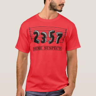De eerste nummerverdachten t-shirt