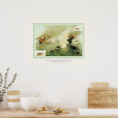 De eerste ontmoeting tussen ijzerklemmen poster (Keuken)