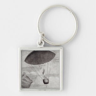 De eerste parachutescent sleutelhanger