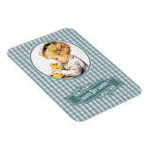 De eerste Pasen van de baby.  babyjongen Magneet (Rechterzijde)