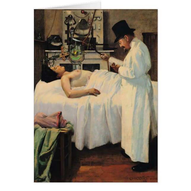 De eerste poging om Kanker met röntgenstralen te b (Voorkant)