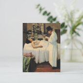 De eerste poging om Kanker met röntgenstralen te b Briefkaart (Staand voorkant)