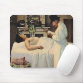 De eerste poging om Kanker met röntgenstralen te b Muismat (Met muis)