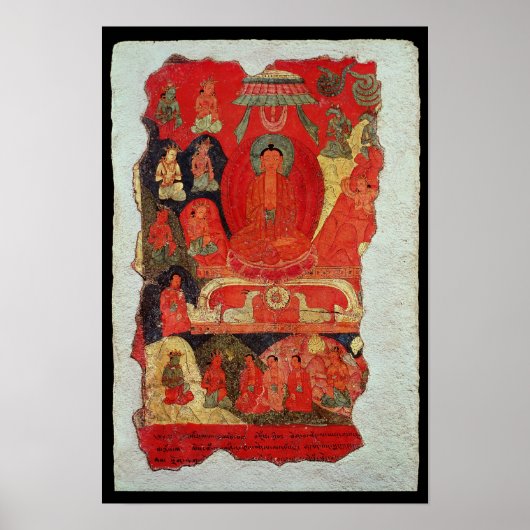 De eerste preek van Boeddha Poster (Voorkant)