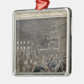 De eerste prestatie van 'Lohengrin' Metalen Ornament (Links)