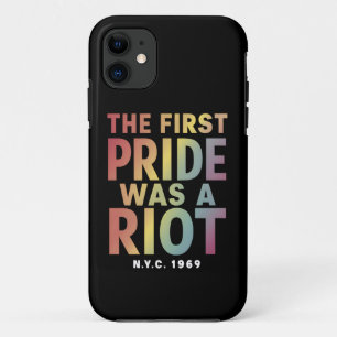 De eerste Pride was een oproer LGBT Gay Ally Rainb Case-Mate iPhone Case