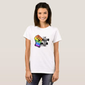 De eerste pride was een oproer t-shirt (Voorkant volledig)