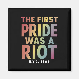 De Eerste Pride Was Een Rel LGBT Gay Bondgenoot Re Magneet