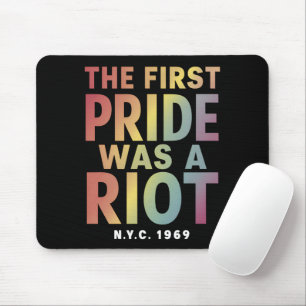 De Eerste Pride Was Een Rel LGBT Gay Bondgenoot Re Muismat
