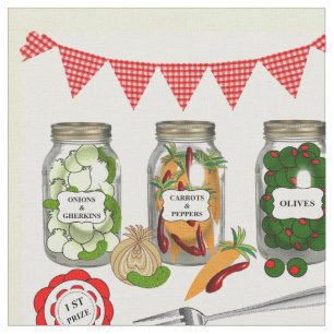 De eerste prijs gaat over het onderwerp Pickles Stof